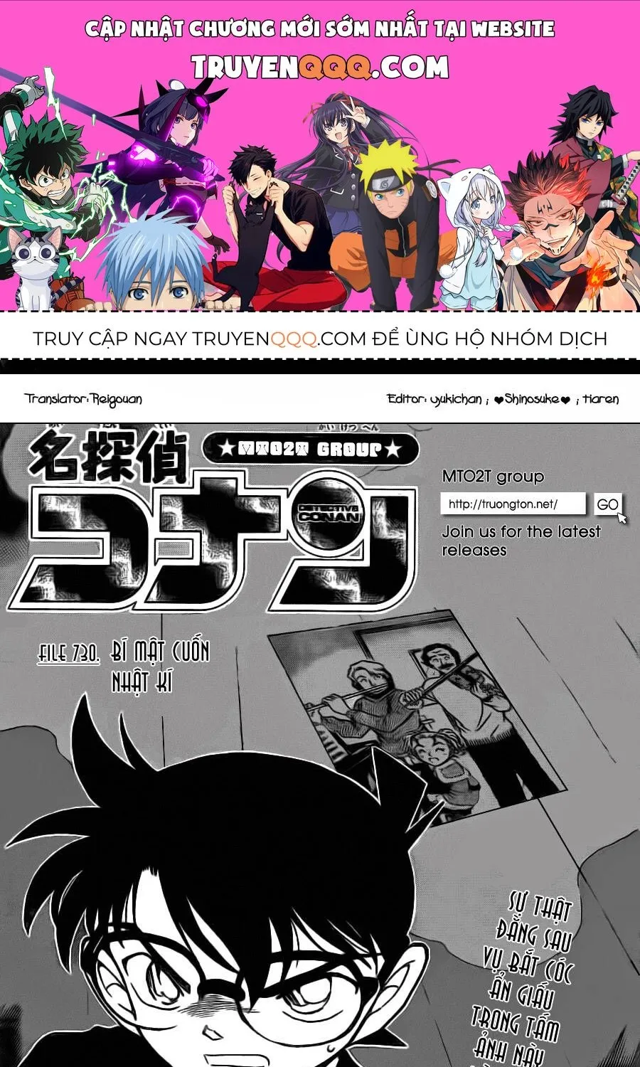 Thám Tử Lừng Danh Conan Chap 730 - Next Chap 731