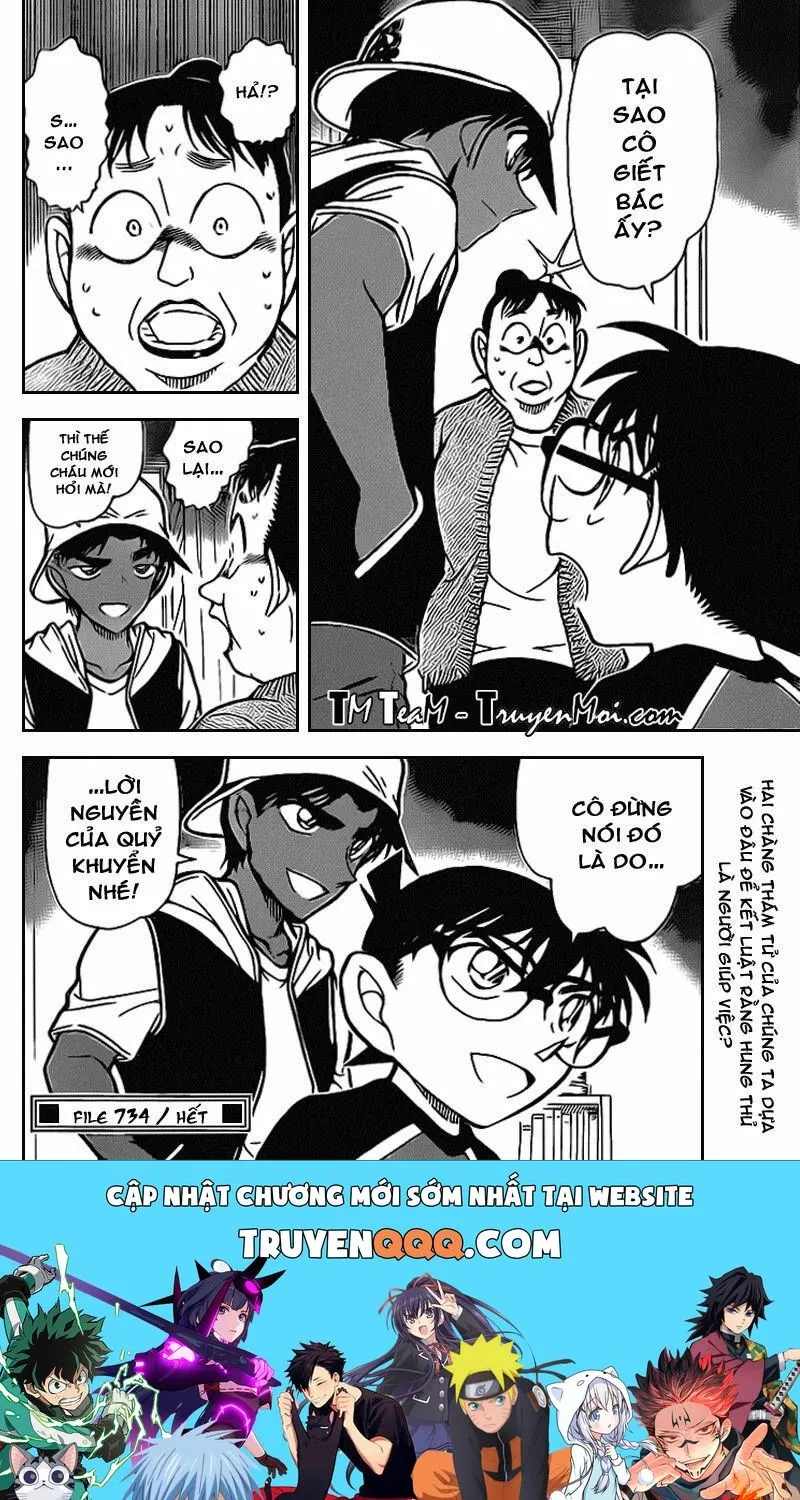 Thám Tử Lừng Danh Conan Chap 734 - Next Chap 735
