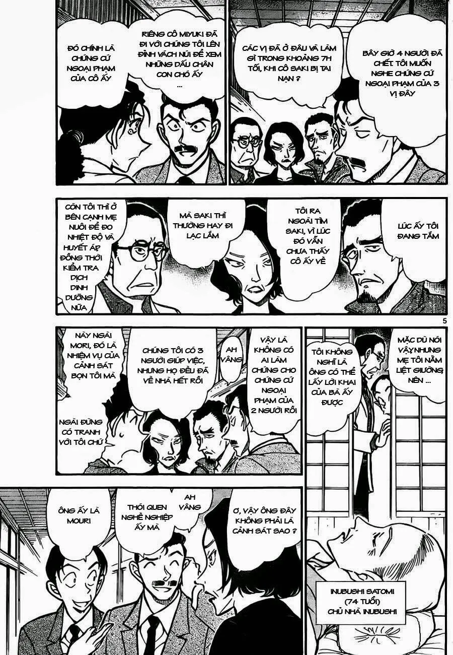 Thám Tử Lừng Danh Conan Chap 737 - Next Chap 738