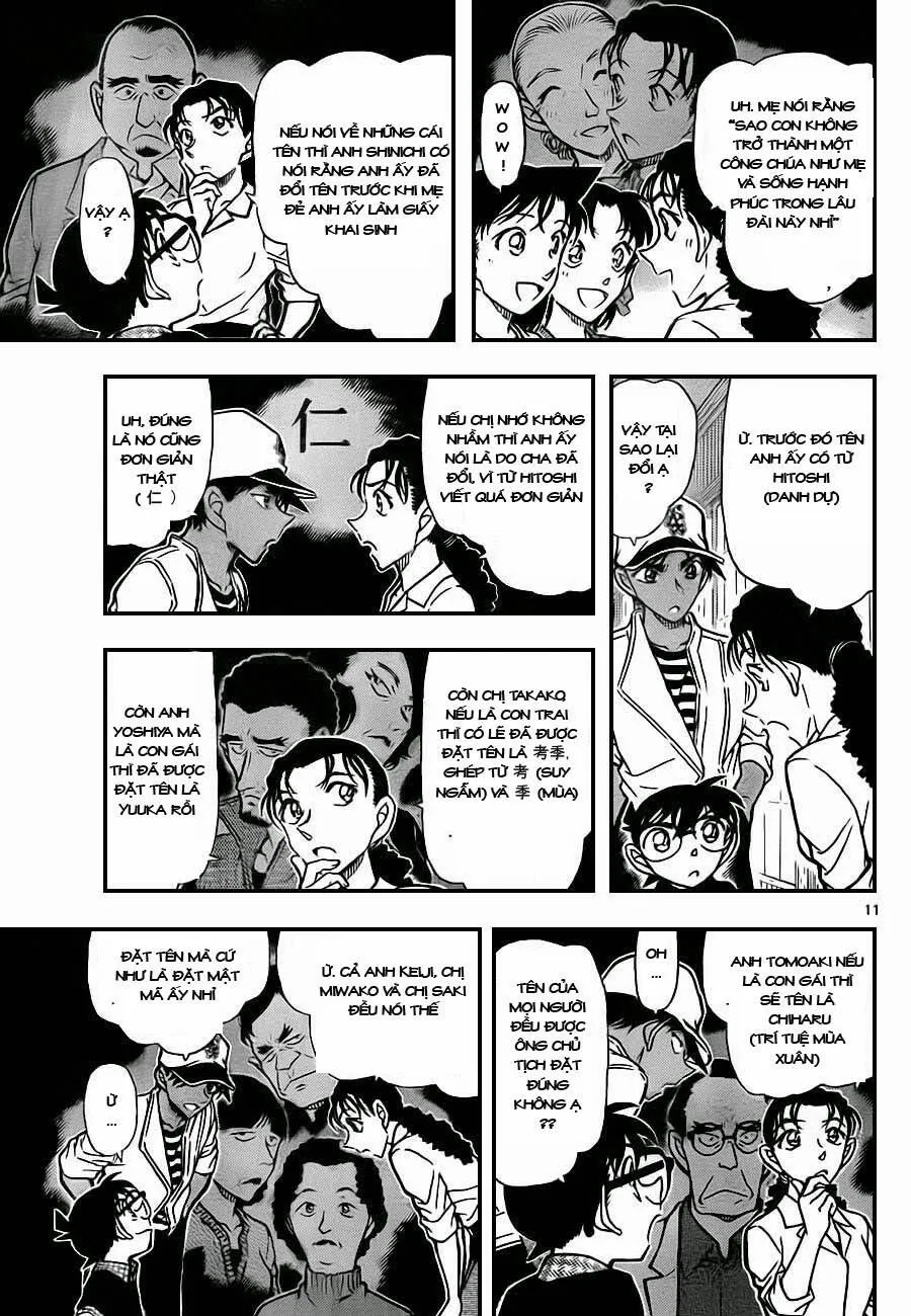 Thám Tử Lừng Danh Conan Chap 739 - Next Chap 740