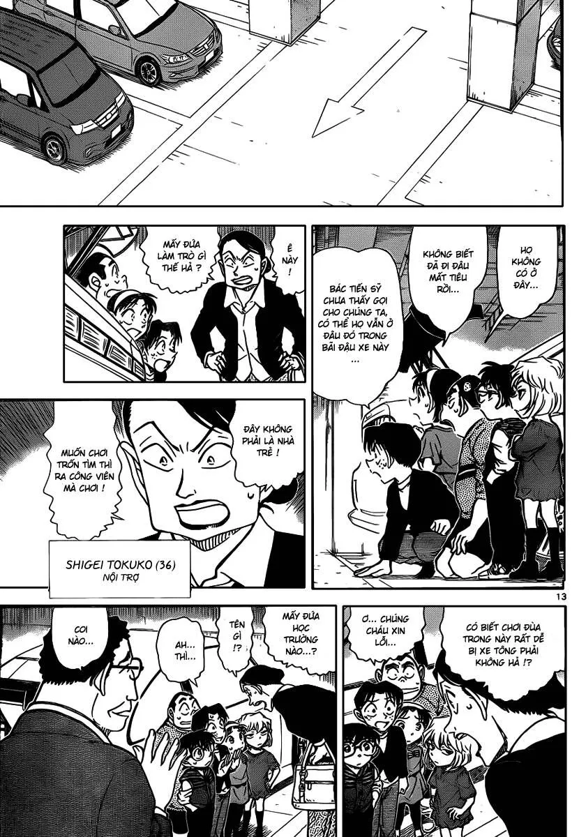 Thám Tử Lừng Danh Conan Chap 740 - Next Chap 741