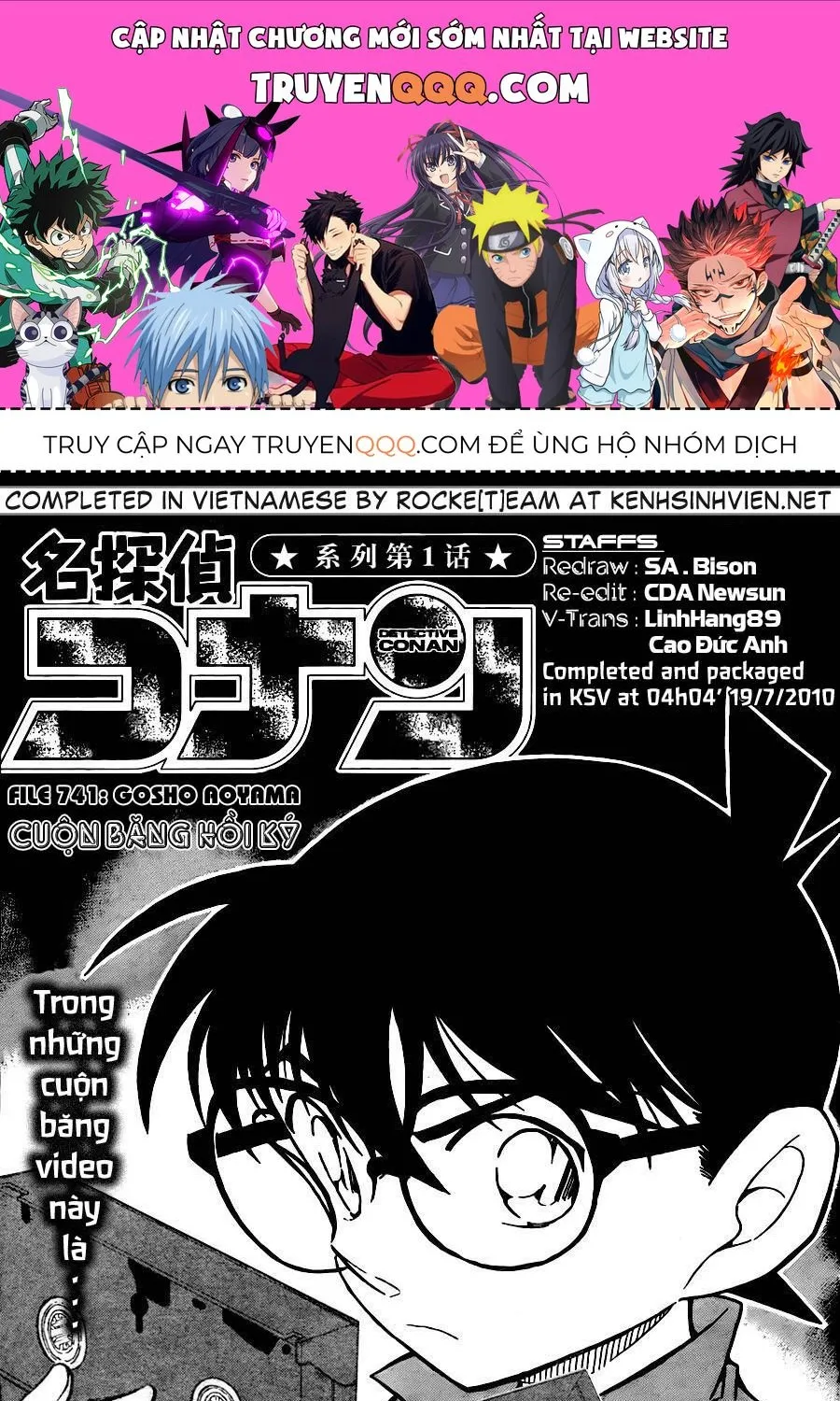 Thám Tử Lừng Danh Conan Chap 741 - Next Chap 742