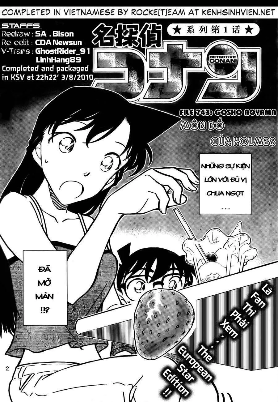 Thám Tử Lừng Danh Conan Chap 743 - Next Chap 744