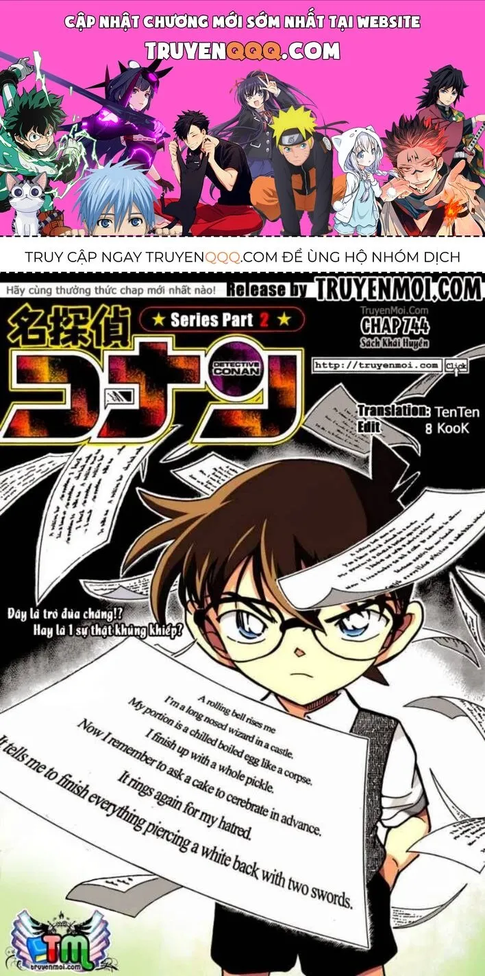Thám Tử Lừng Danh Conan Chap 744 - Next Chap 745