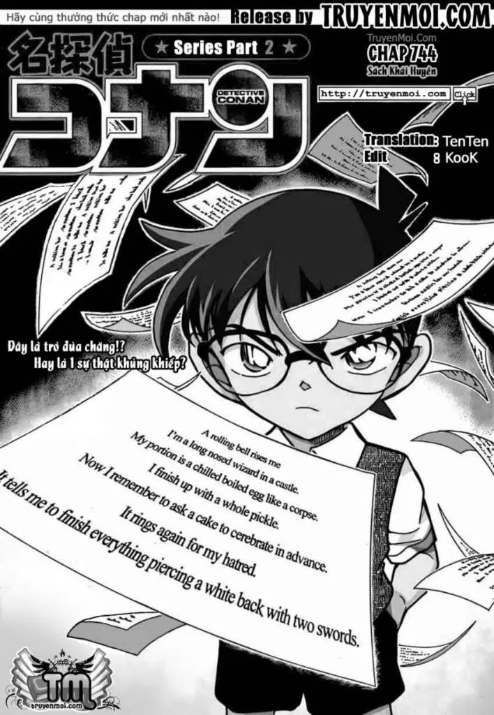 Thám Tử Lừng Danh Conan Chap 744 - Next Chap 745