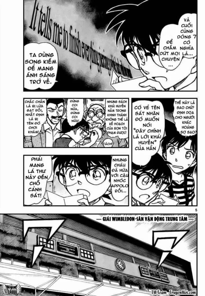 Thám Tử Lừng Danh Conan Chap 744 - Next Chap 745
