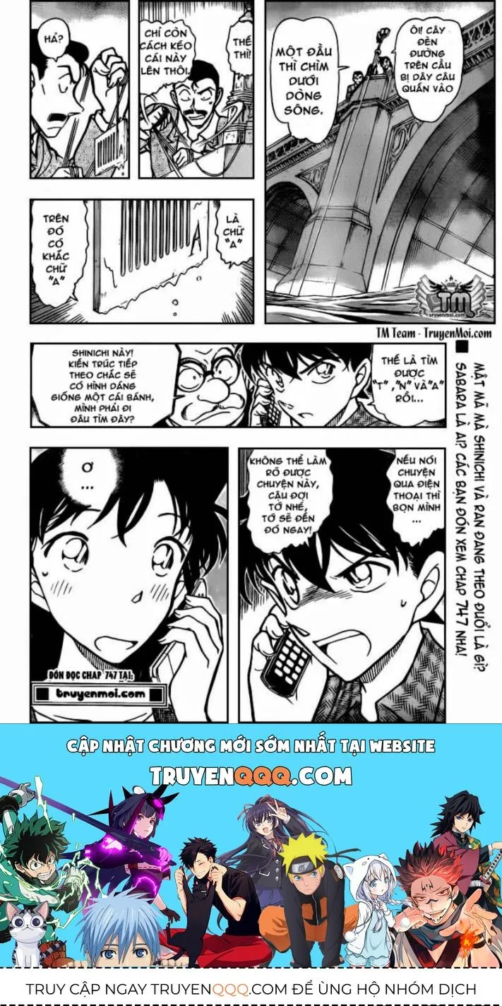 Thám Tử Lừng Danh Conan Chap 746 - Next Chap 747