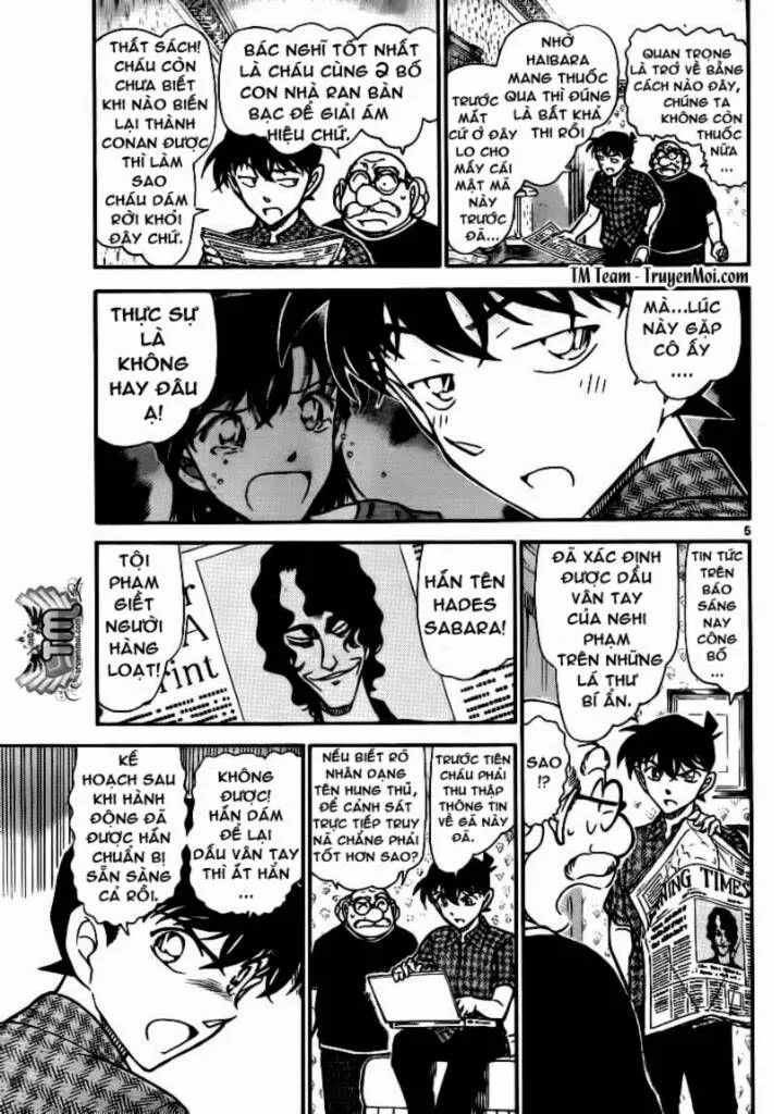 Thám Tử Lừng Danh Conan Chap 746 - Next Chap 747