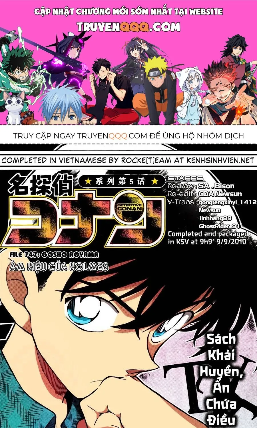 Thám Tử Lừng Danh Conan Chap 747 - Next Chap 748