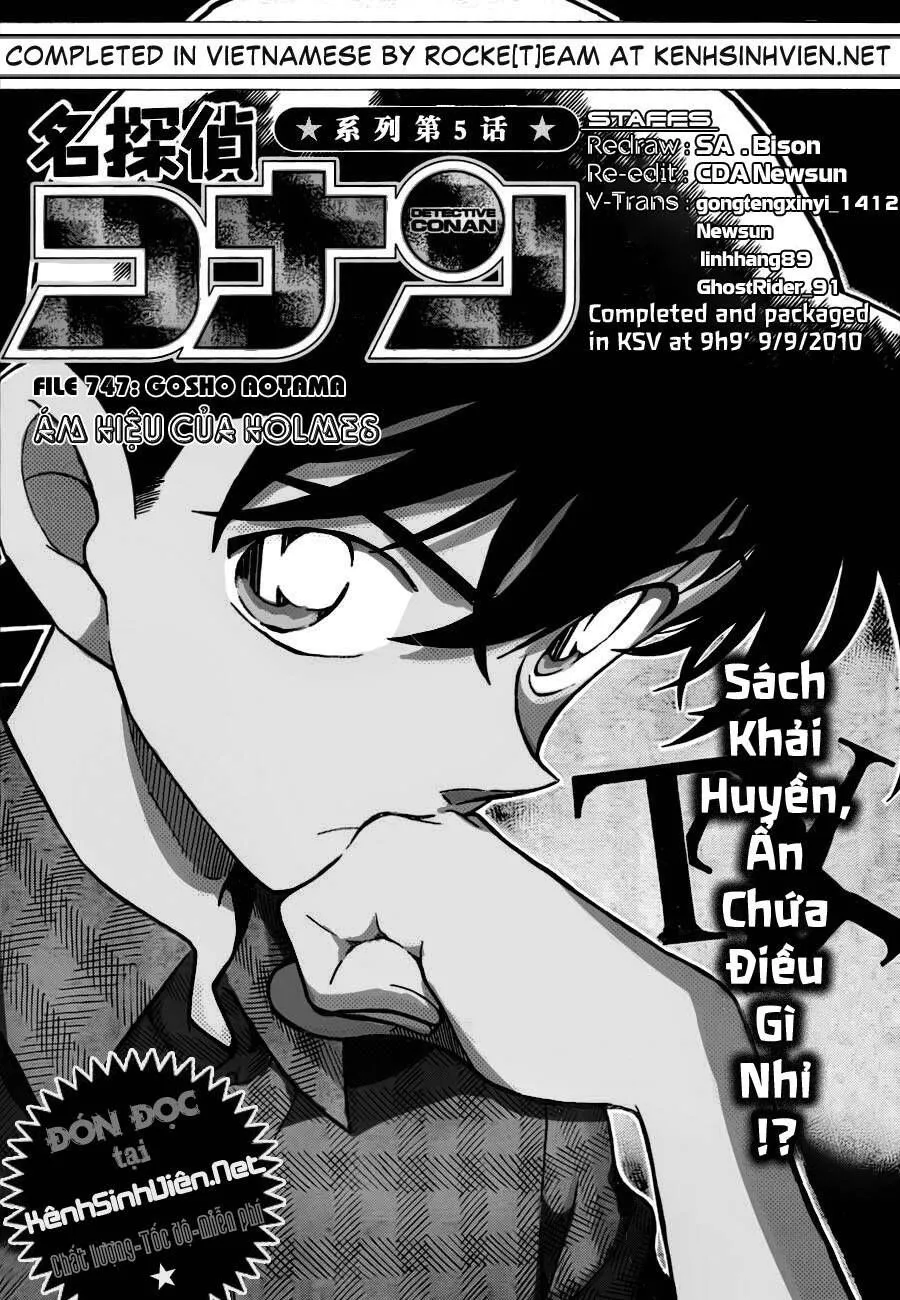 Thám Tử Lừng Danh Conan Chap 747 - Next Chap 748