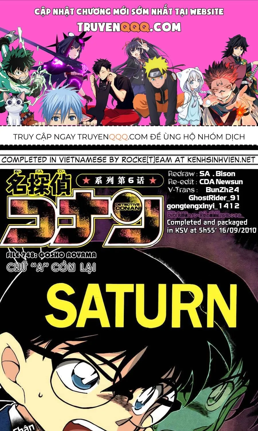 Thám Tử Lừng Danh Conan Chap 748 - Next Chap 749