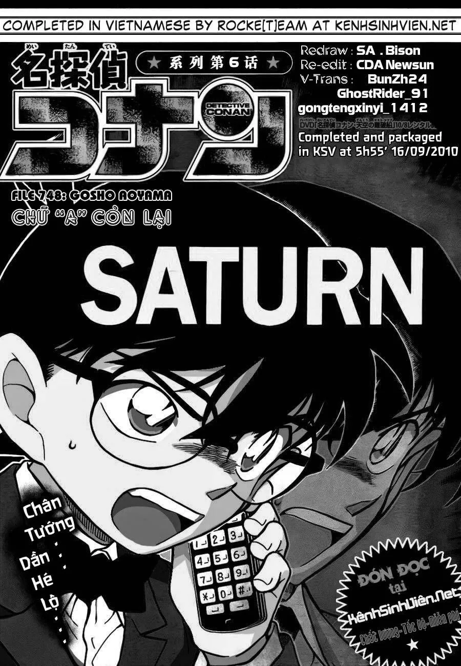 Thám Tử Lừng Danh Conan Chap 748 - Next Chap 749