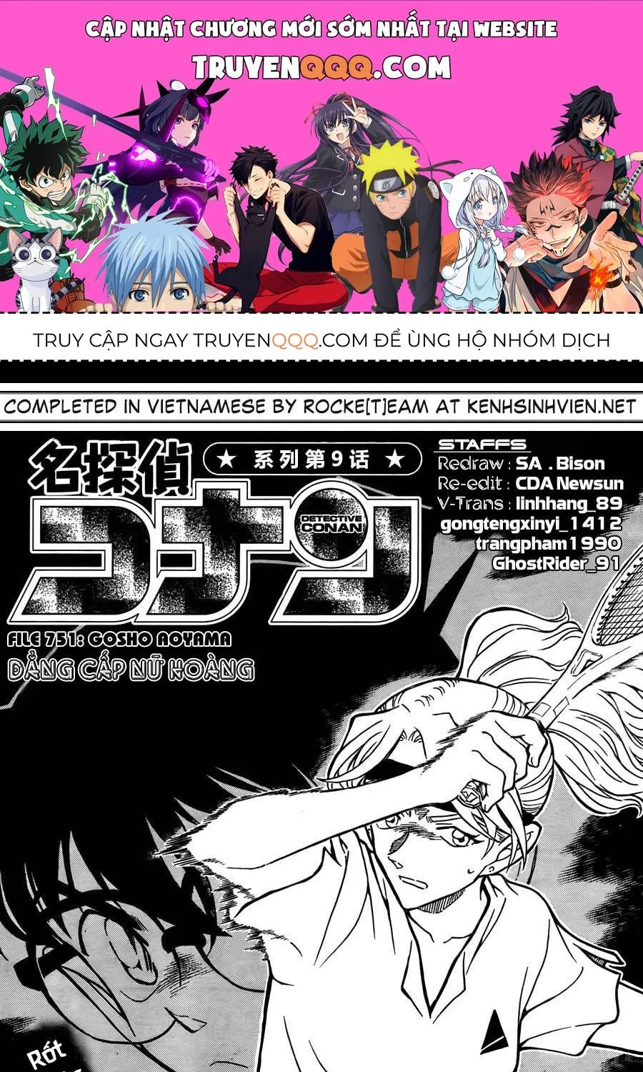 Thám Tử Lừng Danh Conan Chap 751 - Next Chap 752