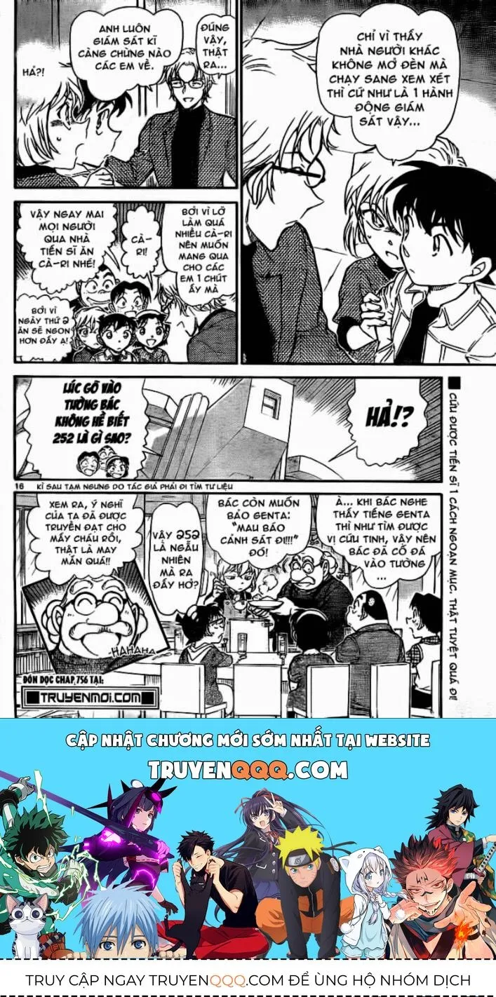 Thám Tử Lừng Danh Conan Chap 755 - Next Chap 756