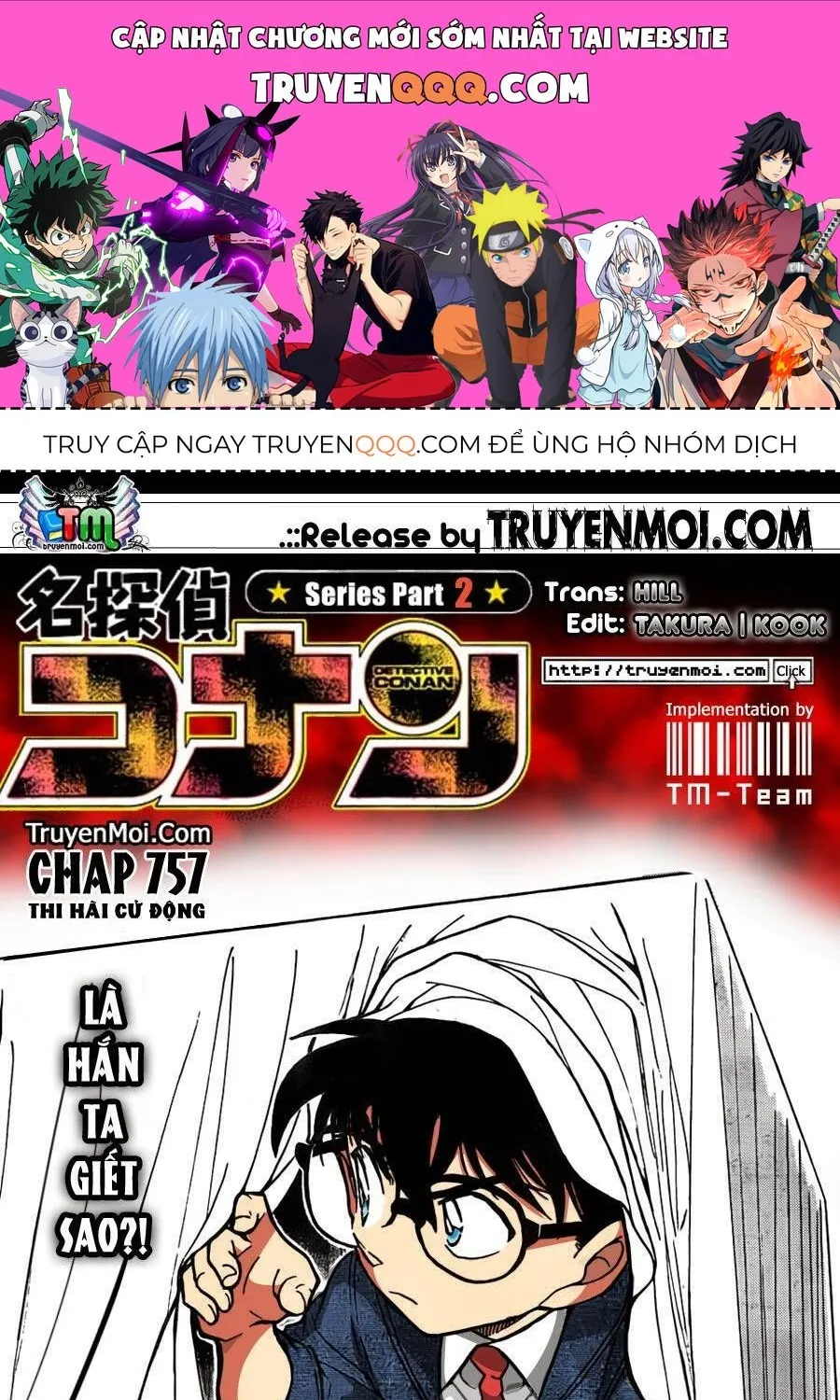 Thám Tử Lừng Danh Conan Chap 757 - Next Chap 758