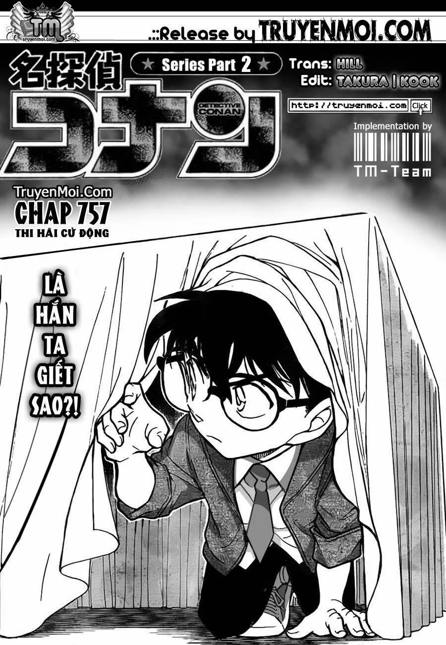 Thám Tử Lừng Danh Conan Chap 757 - Next Chap 758