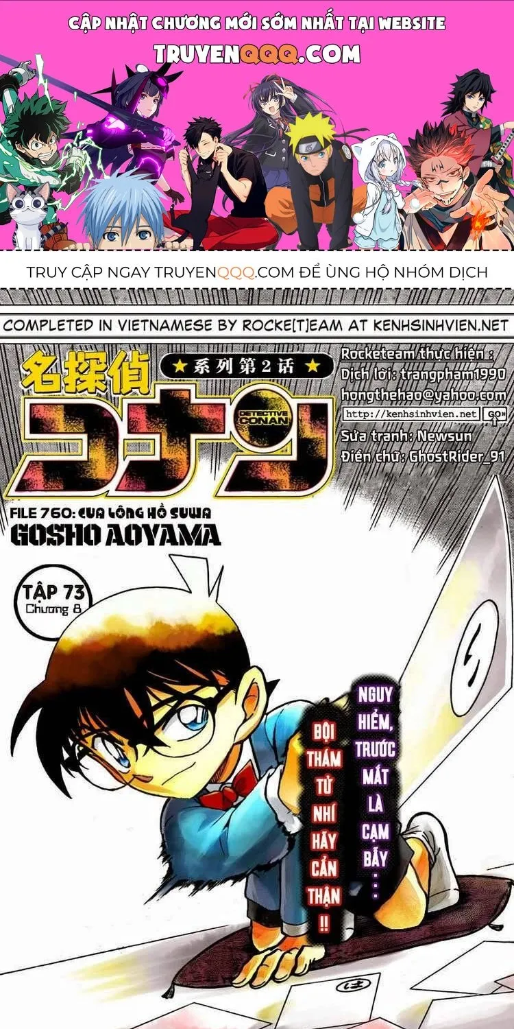 Thám Tử Lừng Danh Conan Chap 760 - Next Chap 761