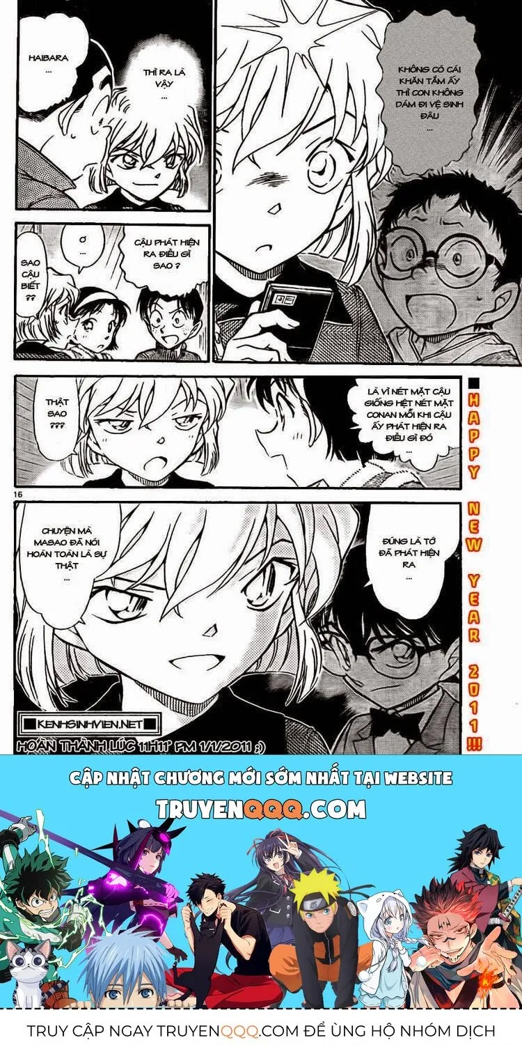 Thám Tử Lừng Danh Conan Chap 760 - Next Chap 761