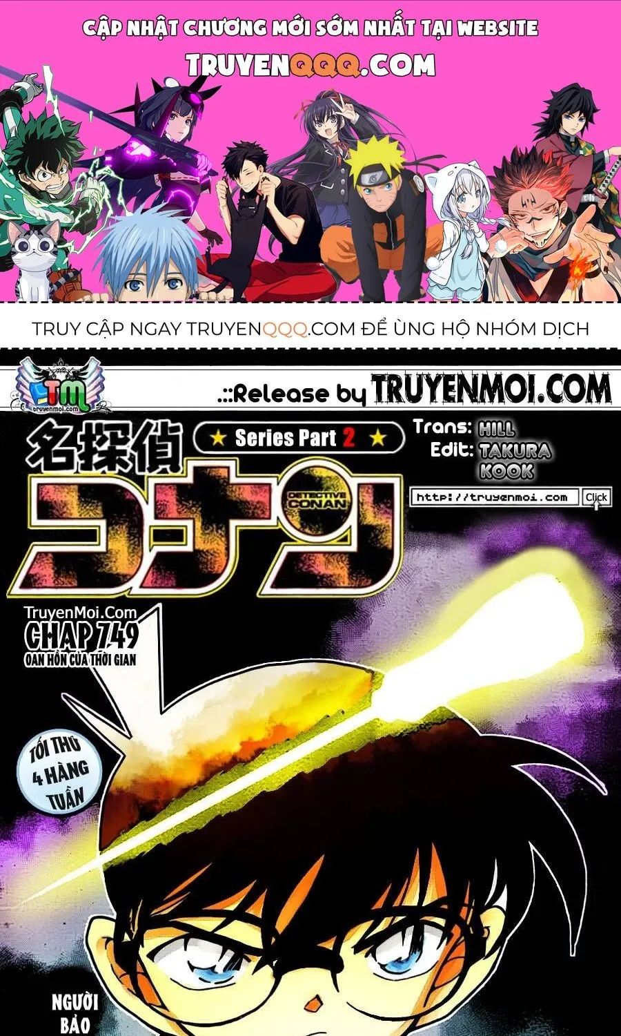 Thám Tử Lừng Danh Conan Chap 763 - Next Chap 764