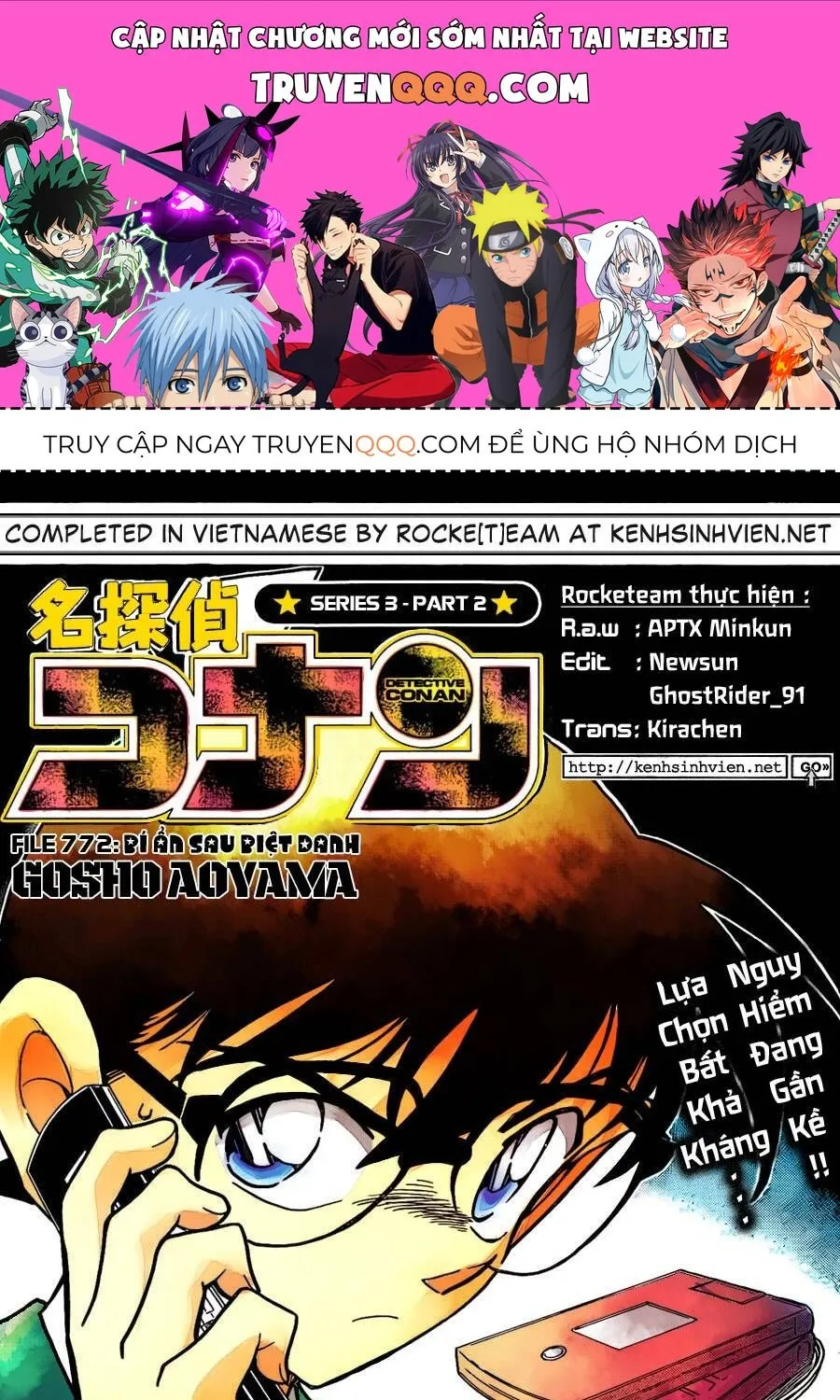 Thám Tử Lừng Danh Conan Chap 772 - Next Chap 773