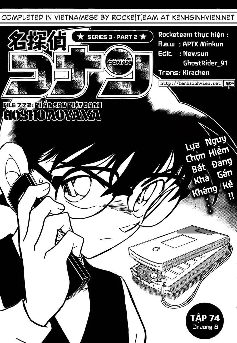 Thám Tử Lừng Danh Conan Chap 772 - Next Chap 773