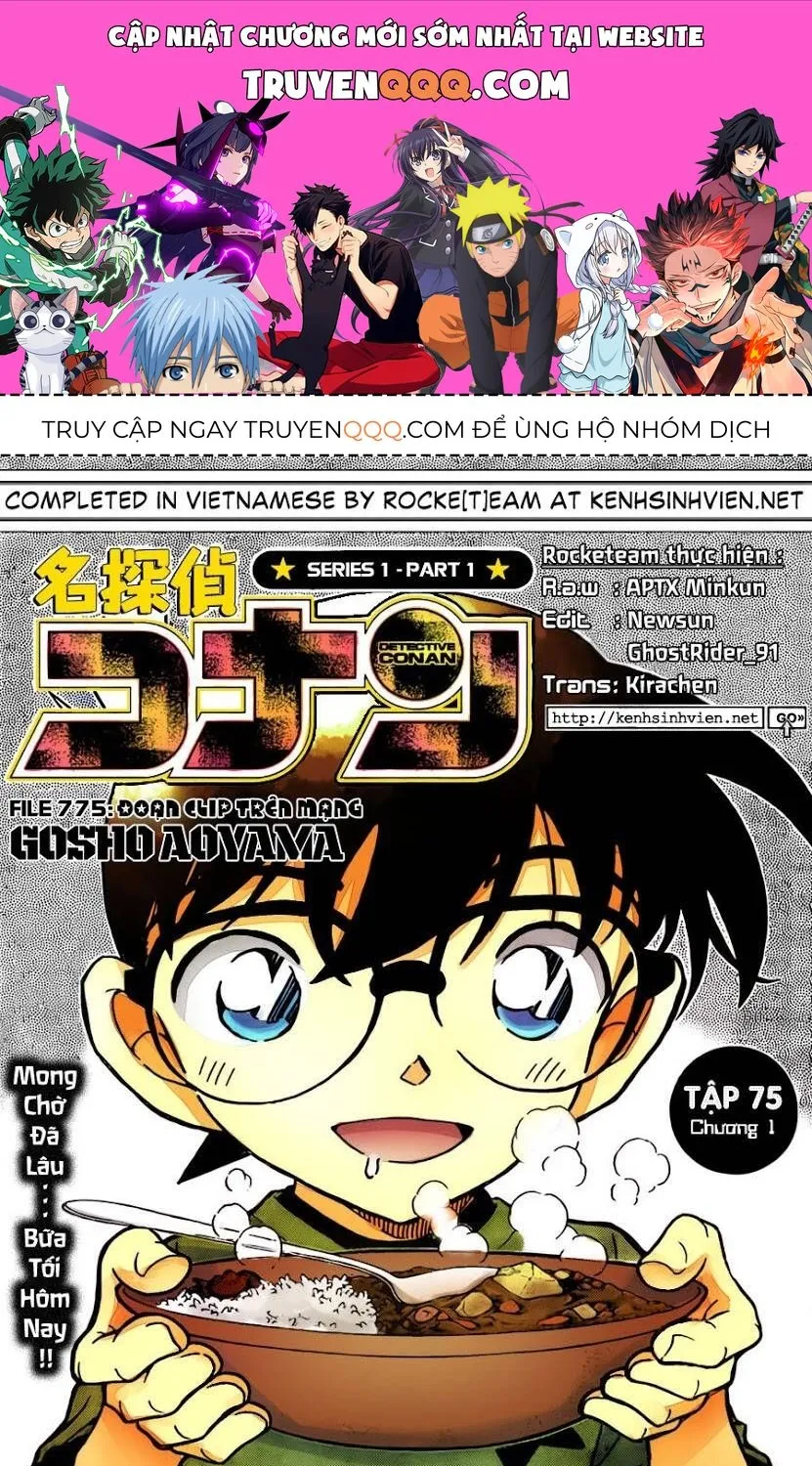 Thám Tử Lừng Danh Conan Chap 775 - Next Chap 776