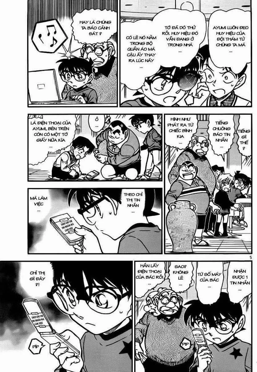 Thám Tử Lừng Danh Conan Chap 776 - Next Chap 777