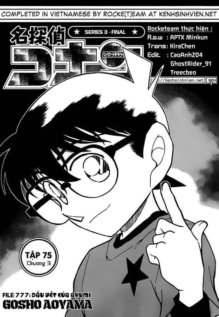Thám Tử Lừng Danh Conan Chap 777 - Next Chap 778