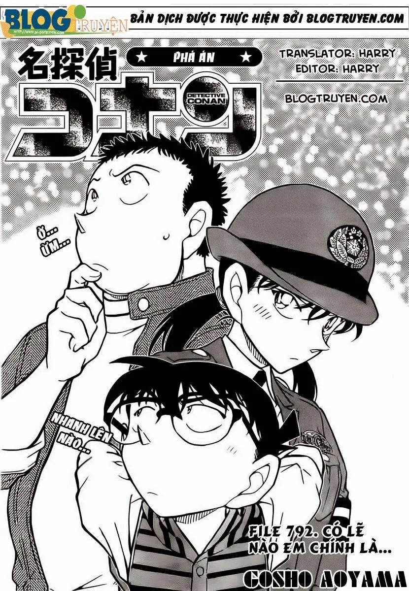Thám Tử Lừng Danh Conan Chap 792 - Next Chap 793