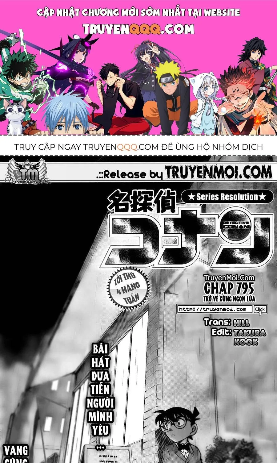 Thám Tử Lừng Danh Conan Chap 795 - Next Chap 796