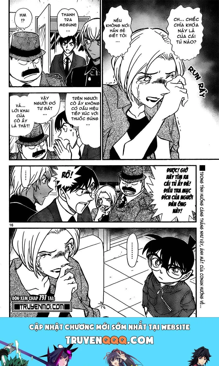 Thám Tử Lừng Danh Conan Chap 796 - Next Chap 797