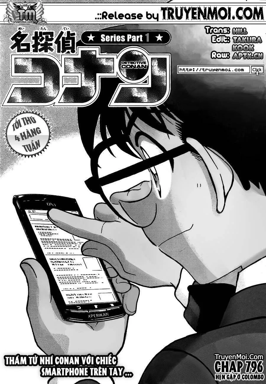 Thám Tử Lừng Danh Conan Chap 796 - Next Chap 797