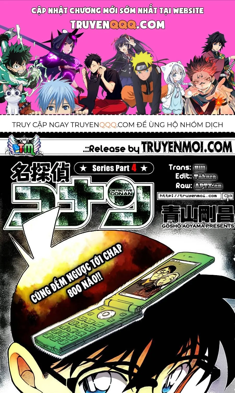 Thám Tử Lừng Danh Conan Chap 799 - Next Chap 800