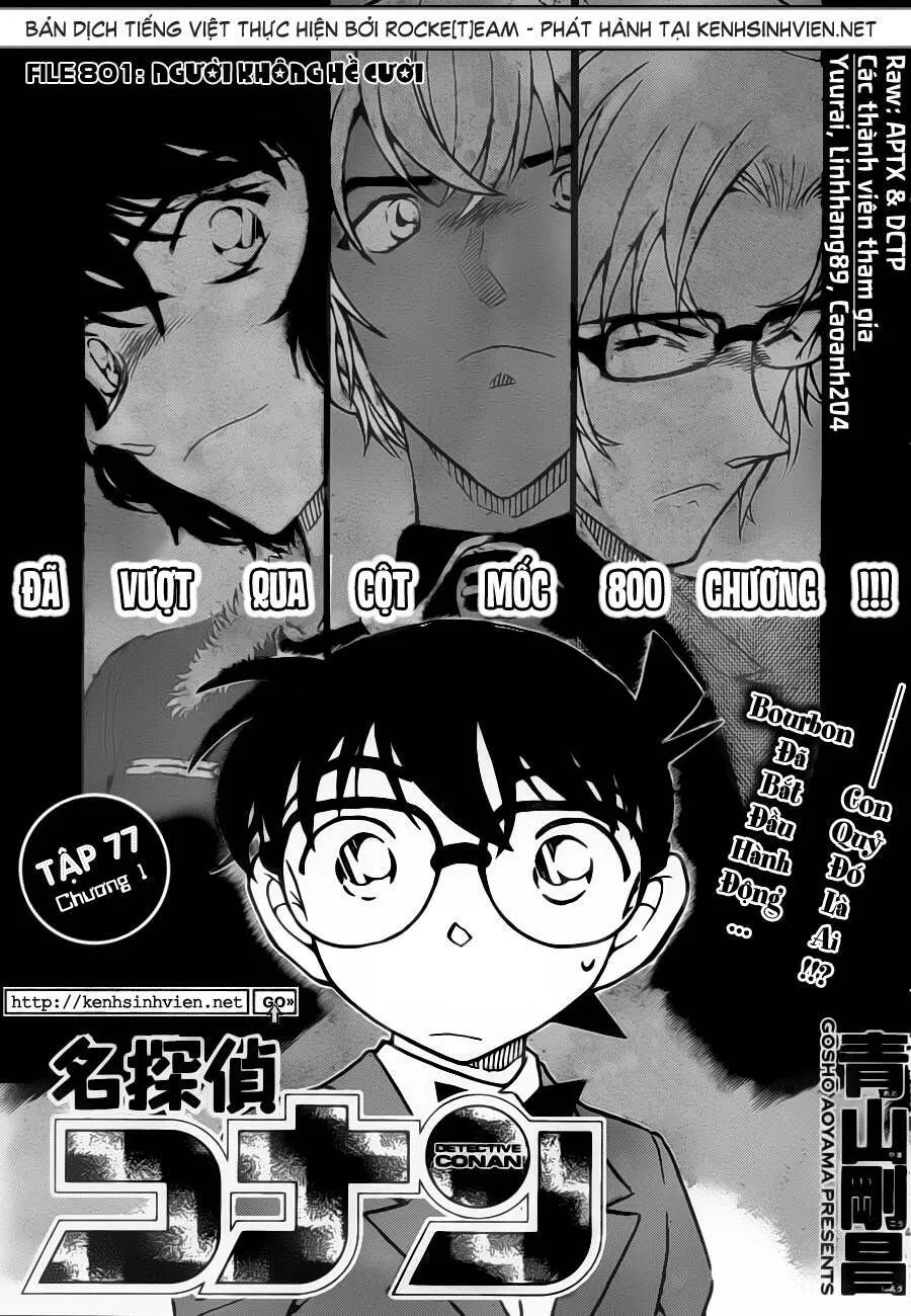 Thám Tử Lừng Danh Conan Chap 801 - Next Chap 802