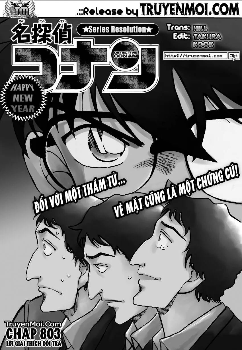 Thám Tử Lừng Danh Conan Chap 803 - Next Chap 804