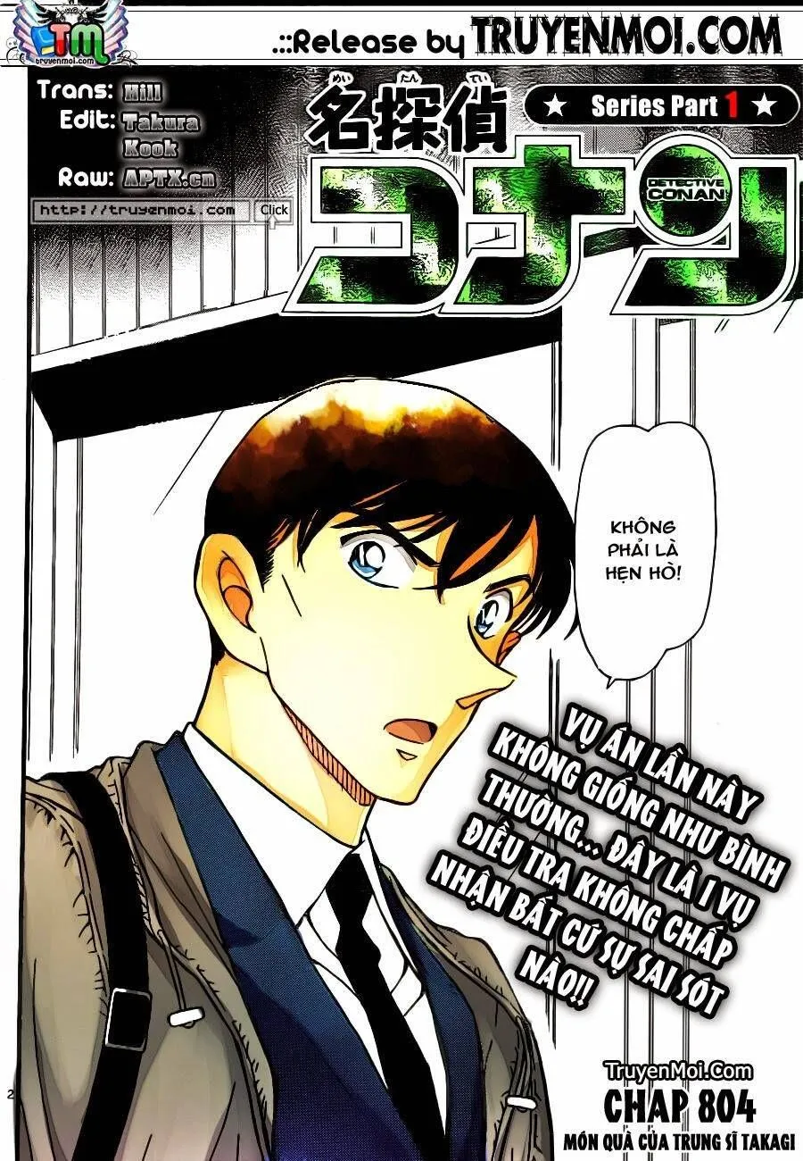 Thám Tử Lừng Danh Conan Chap 804 - Next Chap 805