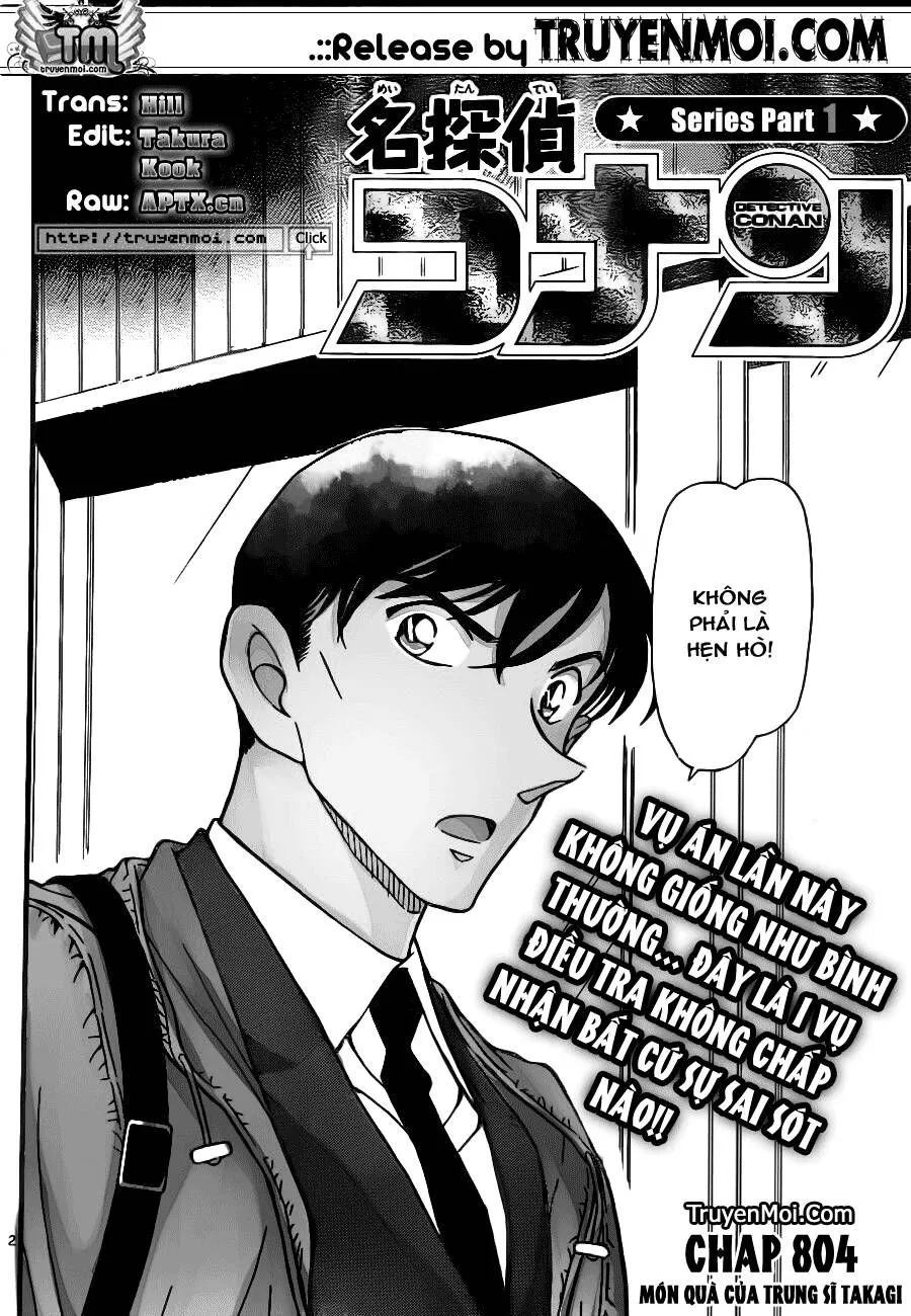 Thám Tử Lừng Danh Conan Chap 804 - Next Chap 805