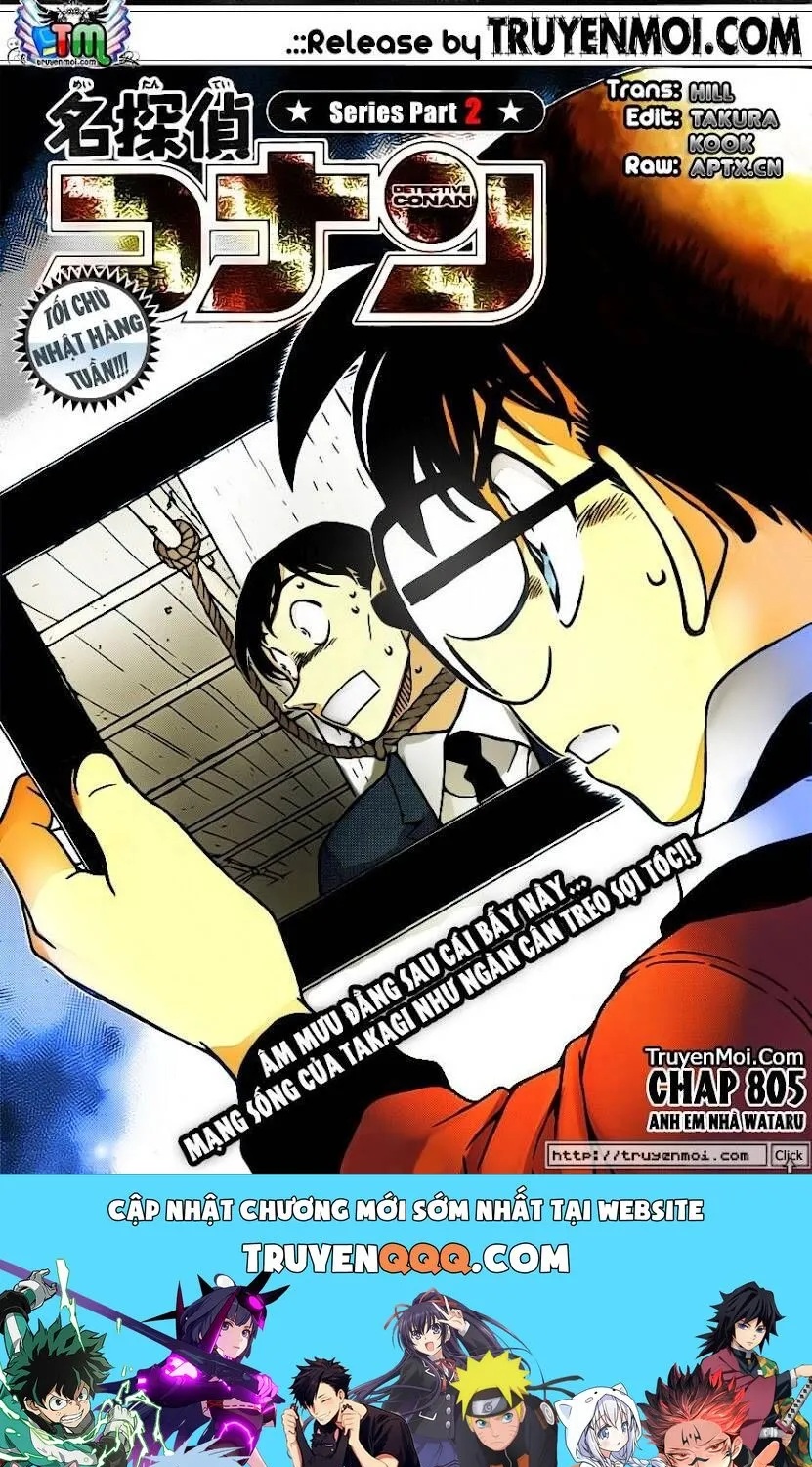 Thám Tử Lừng Danh Conan Chap 805 - Next Chap 806