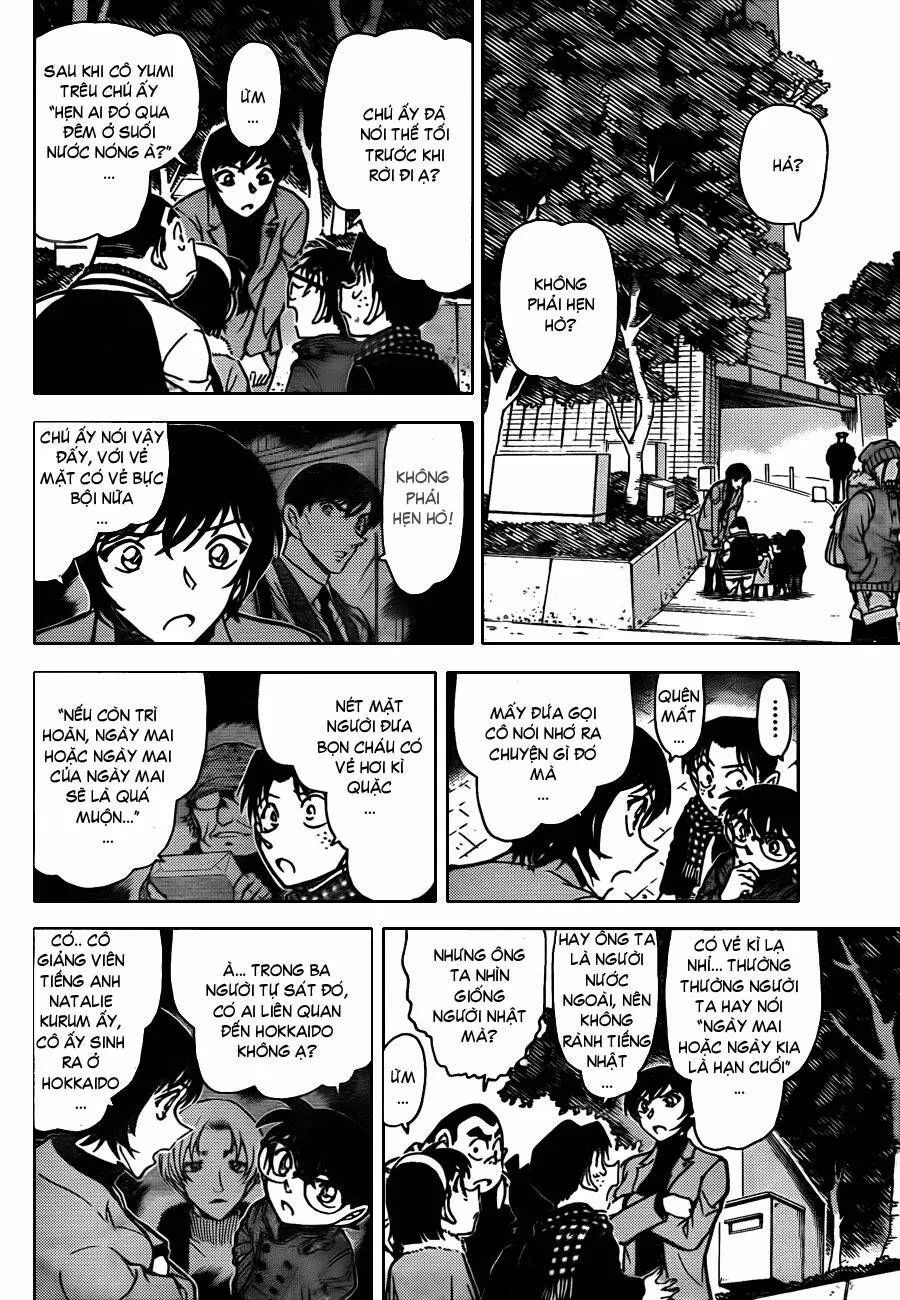 Thám Tử Lừng Danh Conan Chap 806 - Next Chap 807