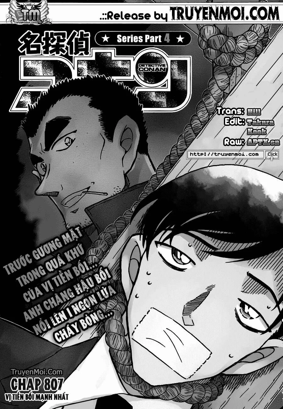 Thám Tử Lừng Danh Conan Chap 807 - Next Chap 808