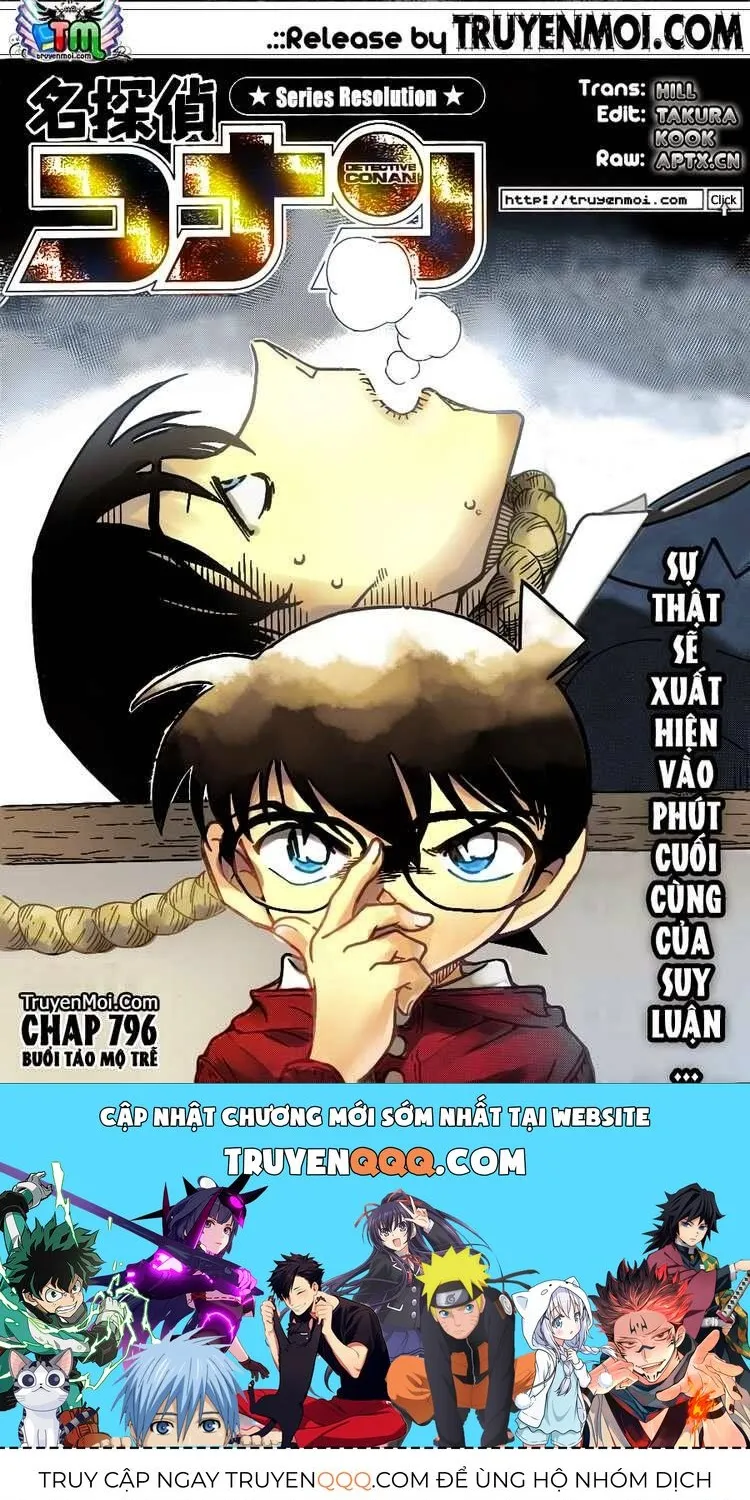 Thám Tử Lừng Danh Conan Chap 808 - Next Chap 809