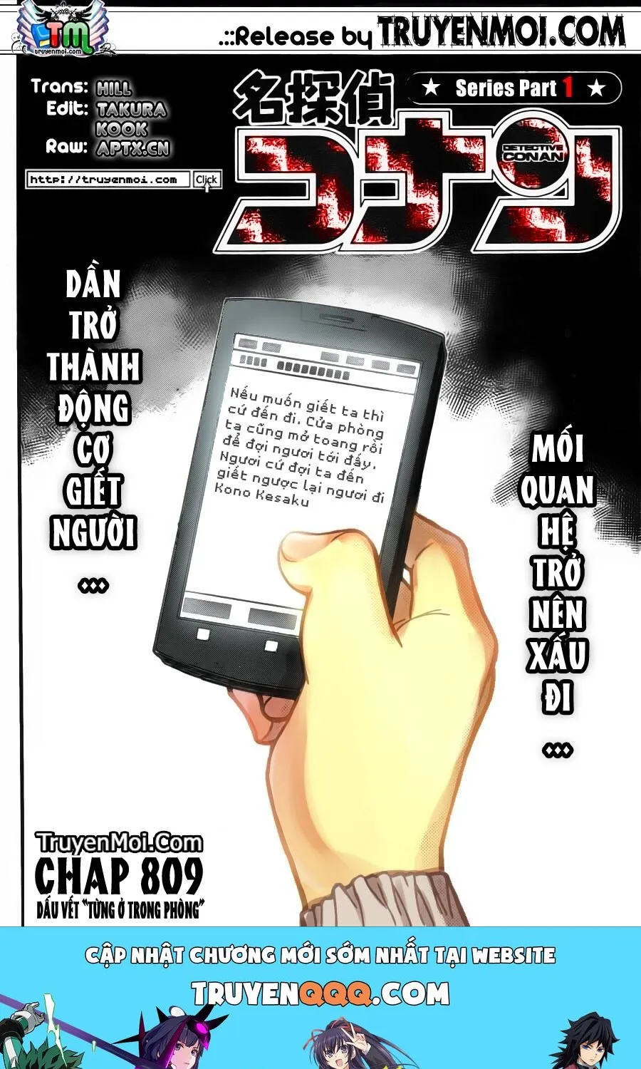 Thám Tử Lừng Danh Conan Chap 809 - Next Chap 810