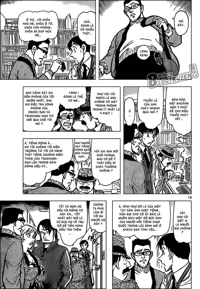 Thám Tử Lừng Danh Conan Chap 810 - Next Chap 811
