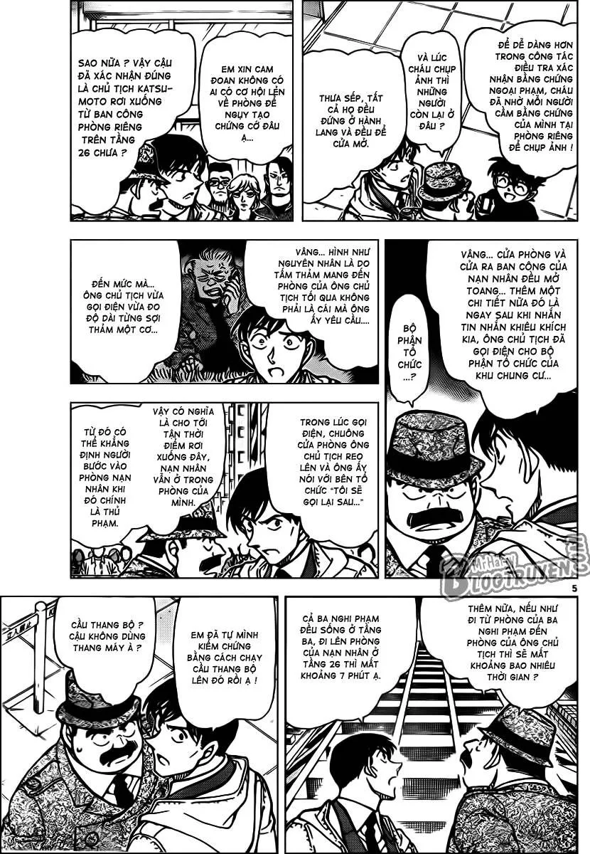 Thám Tử Lừng Danh Conan Chap 810 - Next Chap 811