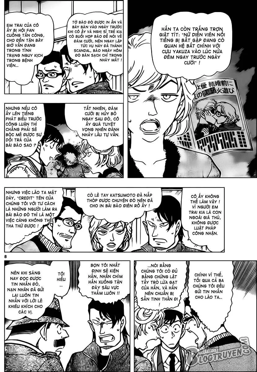 Thám Tử Lừng Danh Conan Chap 810 - Next Chap 811