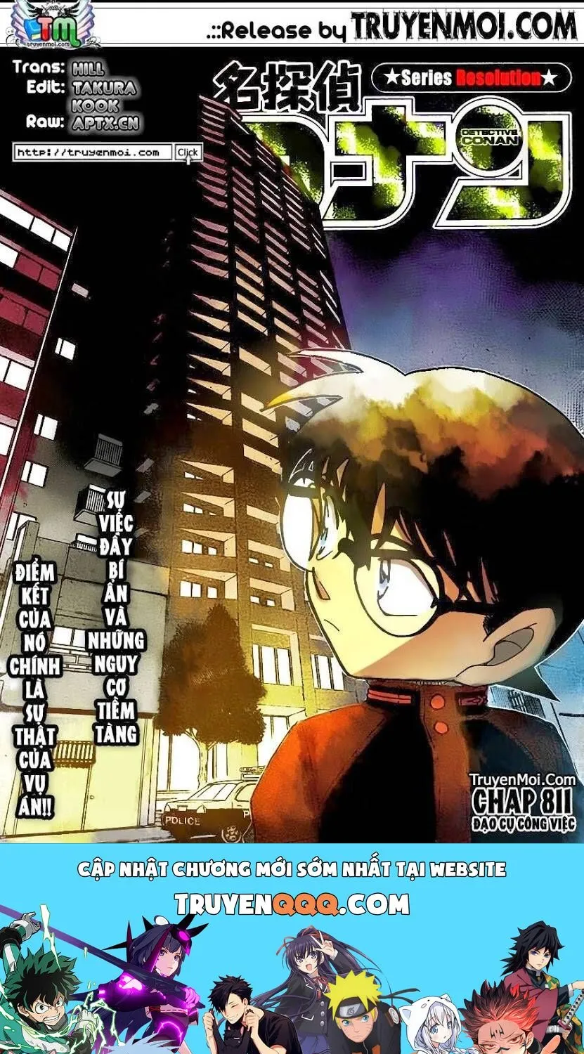 Thám Tử Lừng Danh Conan Chap 811 - Next Chap 812