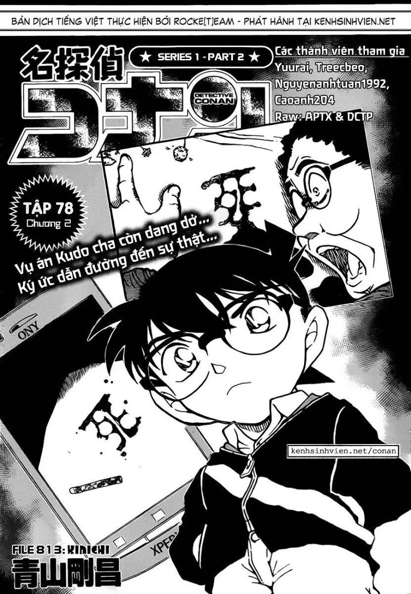 Thám Tử Lừng Danh Conan Chap 813 - Next Chap 814