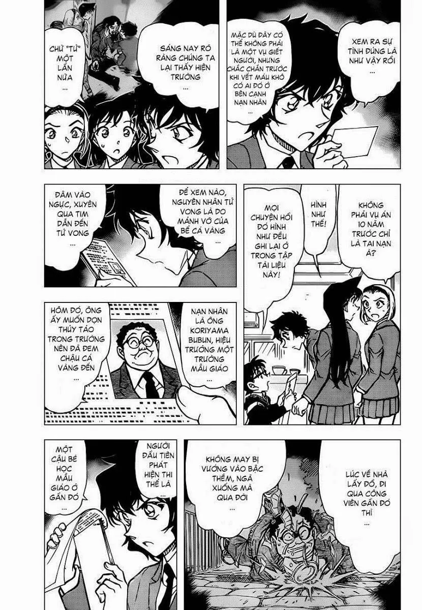 Thám Tử Lừng Danh Conan Chap 813 - Next Chap 814