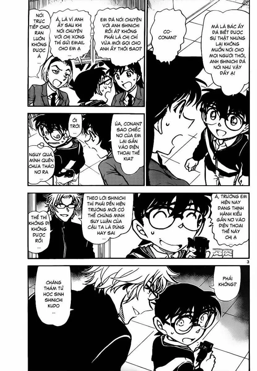 Thám Tử Lừng Danh Conan Chap 814 - Next Chap 815