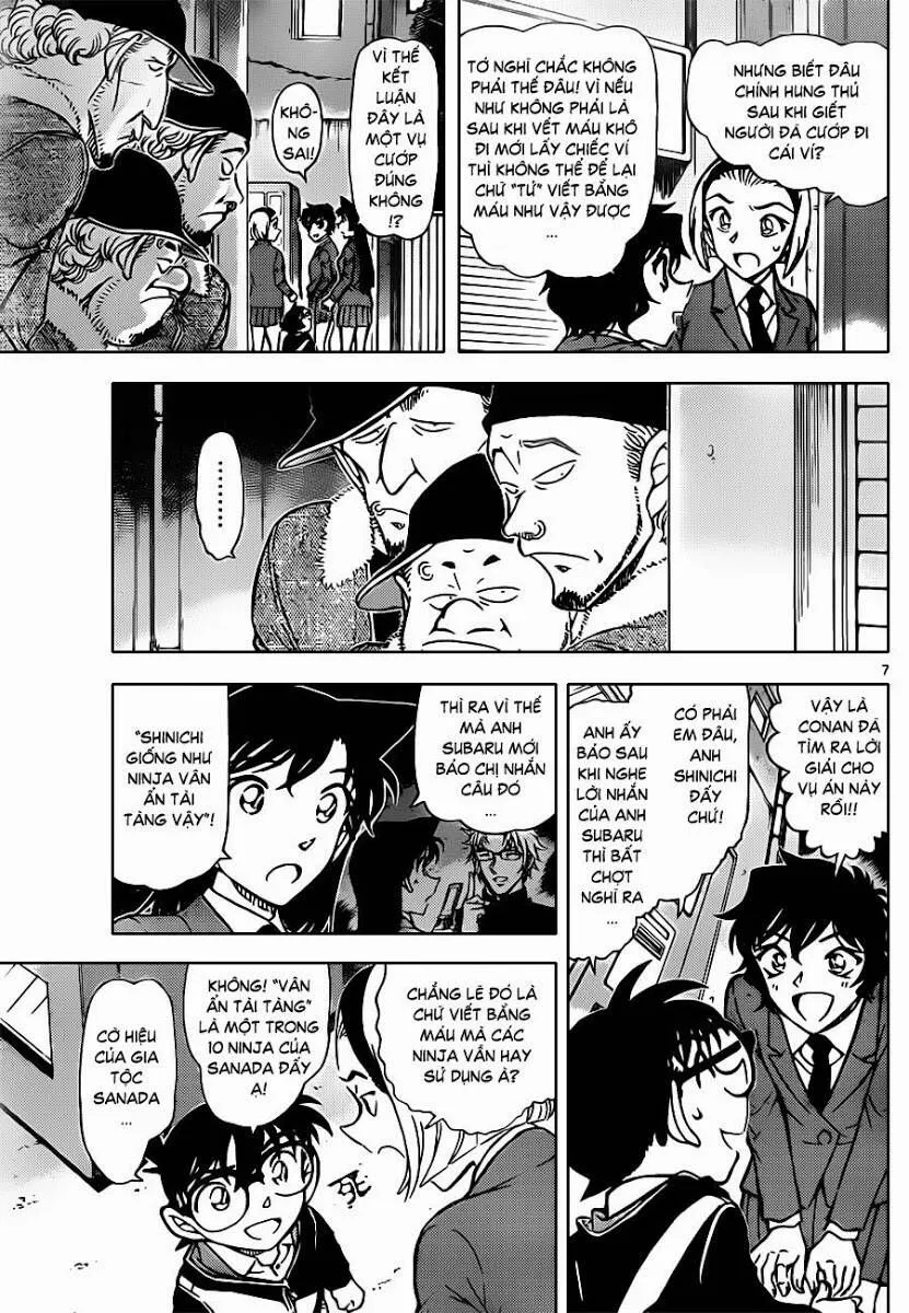 Thám Tử Lừng Danh Conan Chap 814 - Next Chap 815